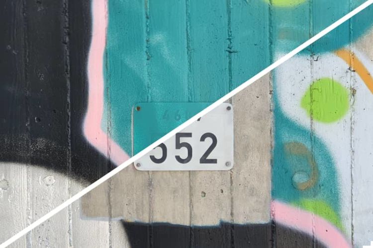PUR-graffiti-entfernen-beton-vorher-nachher